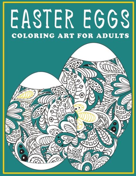 Cover for Andimi Coloring · Easter Eggs (Paperback Book) (2021)