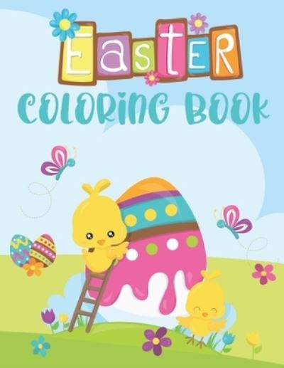 Cover for Suki Mae Publishing · Easter Coloring Book (Paperback Book) (2021)