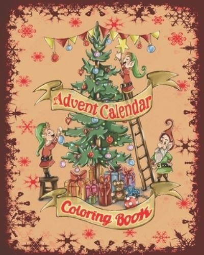 Cover for Ibolya Hubert · Advent Calendar Coloring Book (Paperback Bog) (2021)