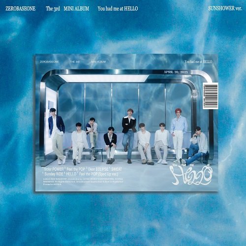 Cover for ZEROBASEONE · You Had Me At Hello (CD/Merch) [Incl. P.O.B. Photocard edition] [Sunshower Version] (2024)