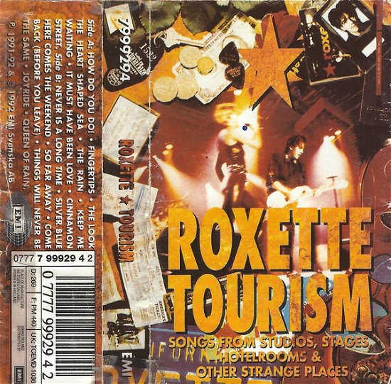 Cover for Roxette  · Tourism (Cassette)