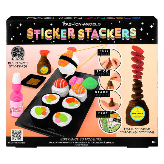 Sushi - Crayola: Sticker Stackers Set - Gadżety -  - 0787909131942 - 