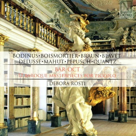 Cover for Debora Rosti · Bar-oct: 12 Baroque Masterpieces for Piccolo (CD) (2017)