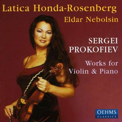 Cover for Prokofiev / Honda-rosenberg · Works for Violin &amp; Piano (CD) (2004)