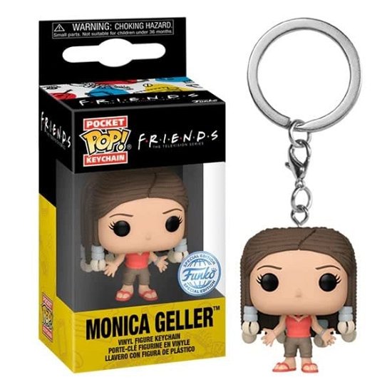 Friends: Funko Pop! Pocket Keychain - Monica W/ Braids (keychain) - Friends: Funko Pop! Pocket Keychain - Produtos - Funko - 0889698591942 - 13 de junho de 2023
