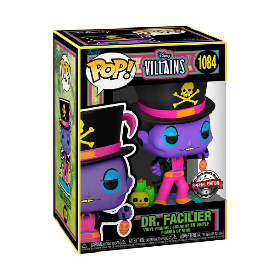 Disney Villains POP! Vinyl Figur Dr. Facillier (Bl - Disney: Funko Pop! - Merchandise - Funko - 0889698603942 - 18 oktober 2023