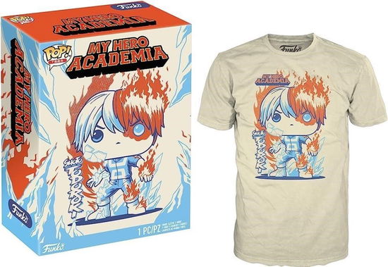 MY HERO ACADEMIA - Todoroki - T-Shirt POP - Funko - Merchandise - Funko - 0889698690942 - 