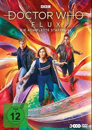 Cover for Whittaker,jodie / Gill,mandip / Bishop,john · Doctor Who-staffel 13:flux (DVD) (2022)