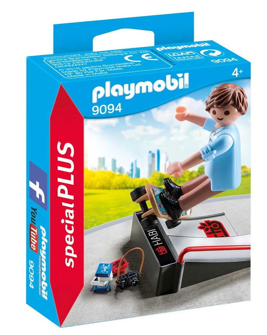 Cover for Playmobil · Playmobil 9094 Skater met Helling (N/A)