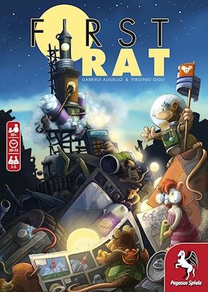 Cover for Pegasus Spiele GmbH · First Rat Board Game (SPIEL)