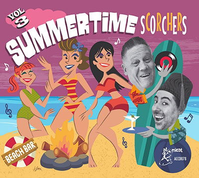 Cover for Various Artists · Summertime Scorchers Vol.3 (CD) (2022)