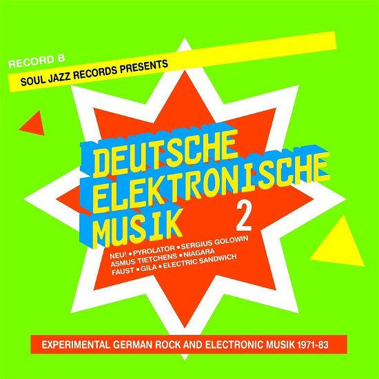 Cover for Soul Jazz Records presents · Deutsche Elektronische Musik 2: Experimental German Rock And Electronic Music 1971-83 (LP) (2022)
