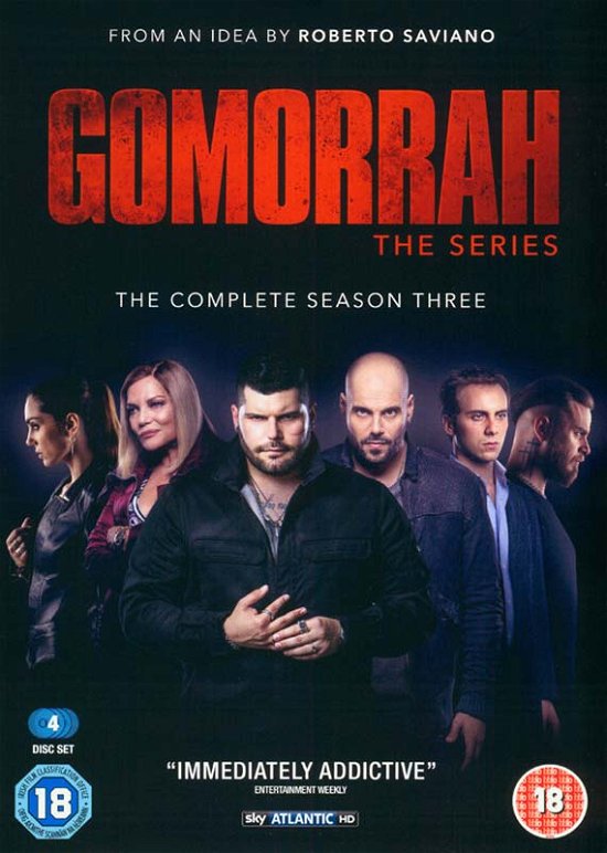 Gomorrah Season 3 - Gomorrah S3 DVD - Film - Arrow Films - 5027035018942 - 12. mars 2018