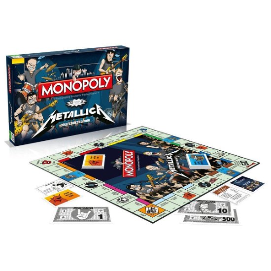 Monopoly - Metallica - Brætspil - HASBRO - 5036905025942 - 5. december 2018