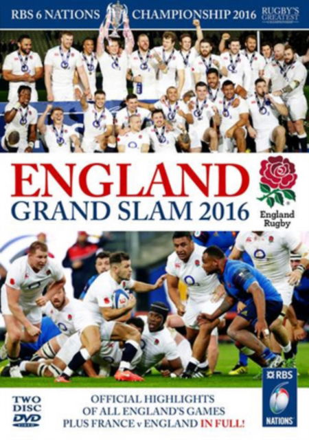 Cover for England Grand Slam 2016  Rbs 6 Nations Champi · England Champions - RBS Six Nations 2016 (DVD) (2016)