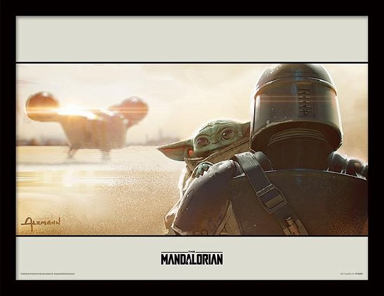 Cover for Star Wars: The Mandalorian · Shoulder (Stampa In Cornice 30X40 Cm) (MERCH)