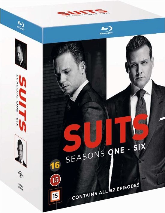 Cover for Suits · Suits - Season 1-6 Bd (Blu-ray) (2019)