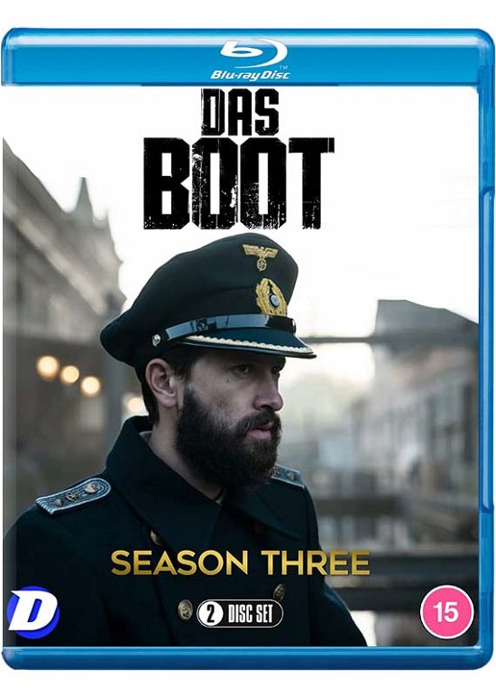 Cover for Das Boot Season 3 Bluray · Das Boot: Season 3 (Blu-ray) (2022)