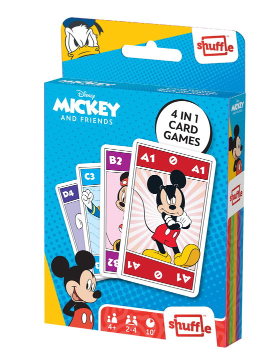 Cover for Divers · Shuffle Kaartspel 4in1 Mickey &amp; Friends (N/A)