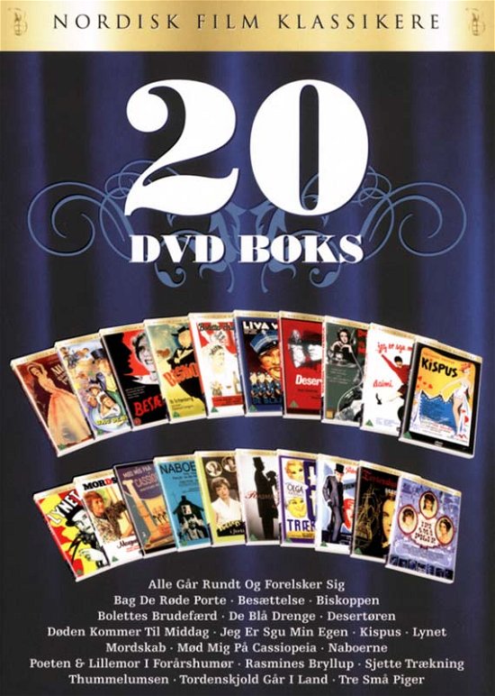 Nordisk Film Klassikere - 20 DVD Boks -  - Filme -  - 5708758674942 - 1. Februar 2018