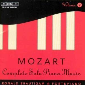 Cover for Mozart / Brautigam · Complete Solo Piano Music 7 (CD) (2000)