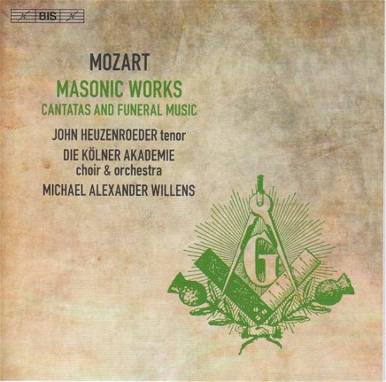 Cover for Die Kolneri / willens · Die Kolneri / willens - Mozart / masonic Works (CD) (2018)