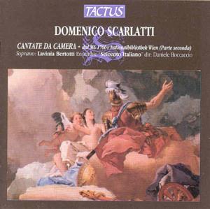 Chamber Cantatas - Scarlatti / Bertotti / Boccaccio / Seicento Italia - Musik - TACTUS - 8007194101942 - 6 mars 2001