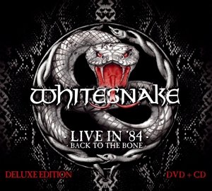 Cover for Whitesnake · Live in '84: Back To The Bone (CD/DVD) [Special edition] [Digipak] (2014)