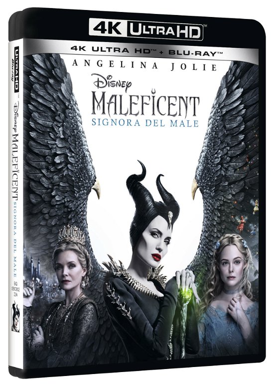 Cover for Maleficent · Uhd Maleficent - Signora Del Male (4k Ultra Hd + Blu Ray  2d) (Blu-ray) (2020)