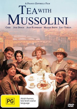 Cover for Tea with Mussolini (DVD) (2019)