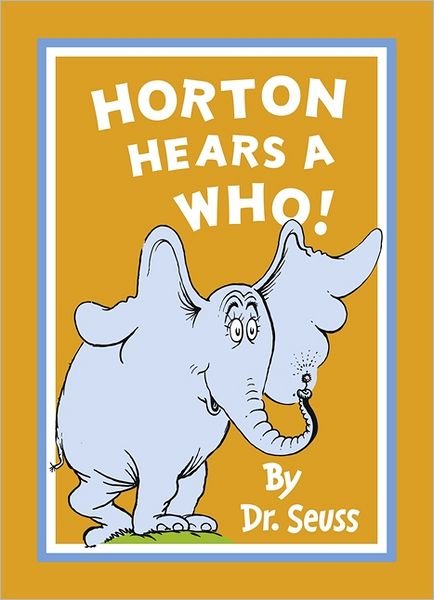 Cover for Dr. Seuss · Horton Hears a Who - Dr. Seuss (Paperback Bog) (2012)
