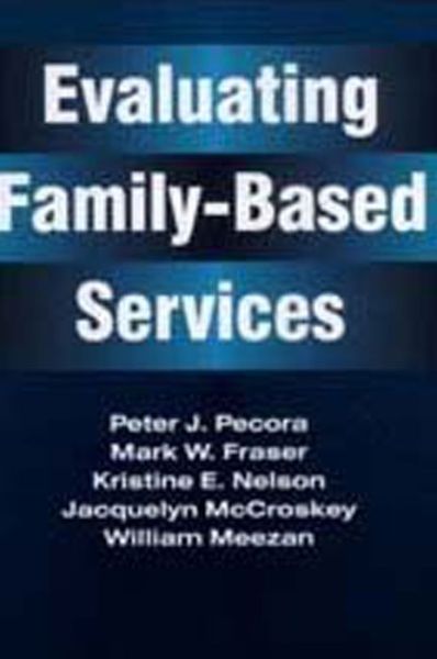 Cover for Jacquelyn McCroskey · Evaluating Family-Based Services (Paperback Book) (1995)