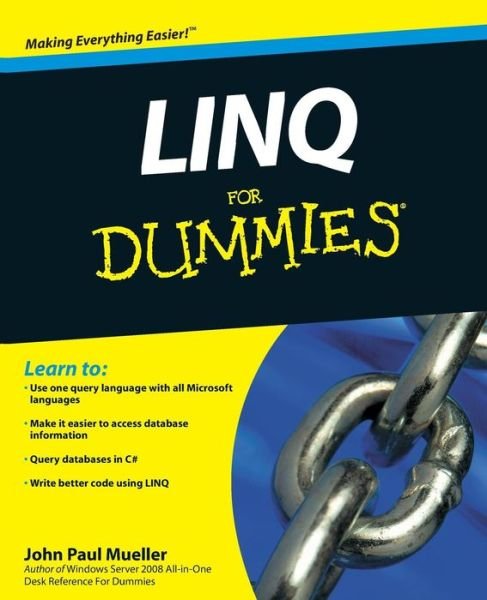Cover for John Paul Mueller · LINQ For Dummies (Paperback Book) (2008)
