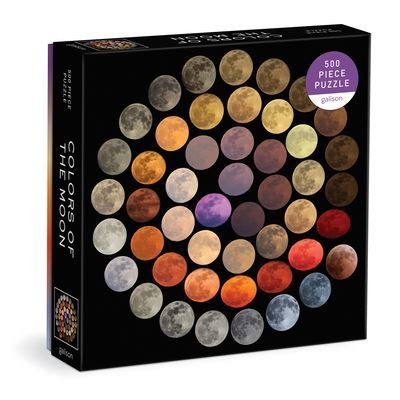 Cover for Galison · Colors of the Moon 500 Piece Puzzle (SPIL) (2022)