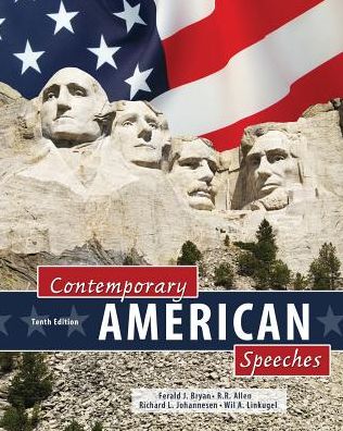 Cover for Richard L Johannesen · Contemporary American Speeches (Pocketbok) [10 Revised edition] (2010)