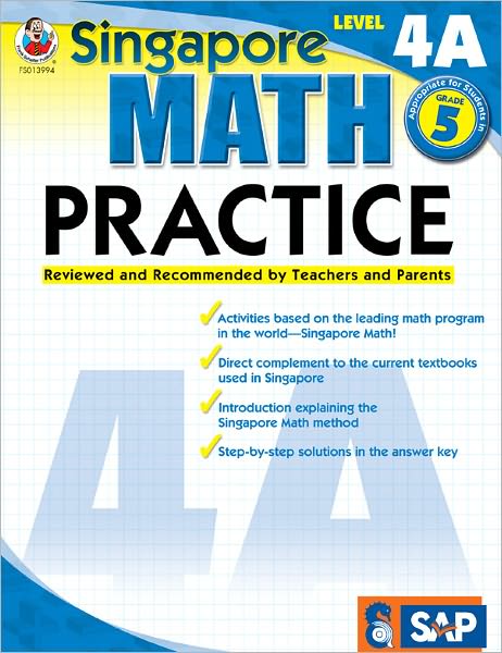 Singapore Math Practice, Level 4a Grade 5 - Frank Schaffer Publications - Bøger - Frank Schaffer Publications - 9780768239942 - 1. juni 2009