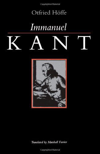 Cover for Otfried Hoffe · Immanuel Kant (Suny Series, Ethical Theory) (Paperback Bog) (1994)