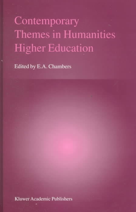 Cover for Ellie Chambers · Contemporary Themes in Humanities Higher Education (Hardcover Book) [2001 edition] (2000)