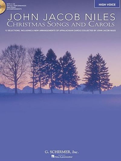 Cover for John Jacob Niles · Christmas Songs and Carols (Book) (2008)