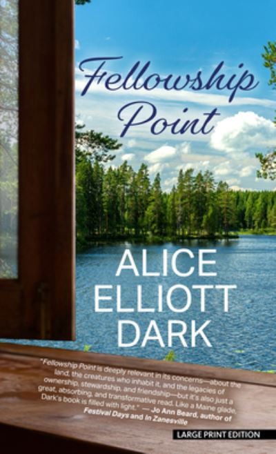 Cover for Alice Elliott Dark · Fellowship Point (Hardcover Book) (2022)