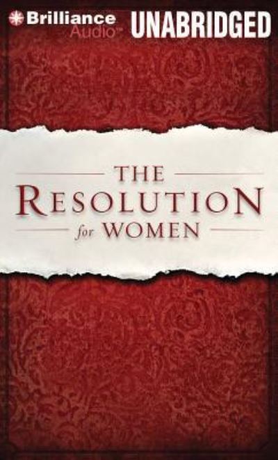 Cover for Priscilla Shirer · The Resolution for Women (CD) (2011)