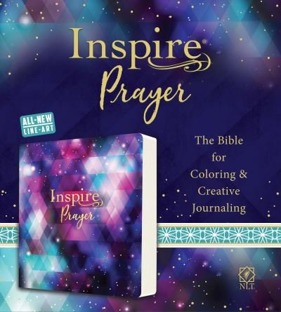 Cover for Tyndale · NLT Inspire PRAYER Bible (Softcover) (Taschenbuch) (2021)