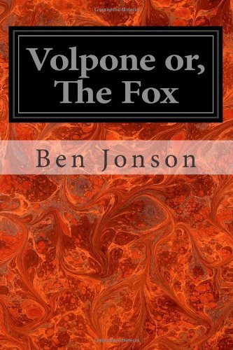 Cover for Ben Jonson · Volpone Or, the Fox (Taschenbuch) (2014)