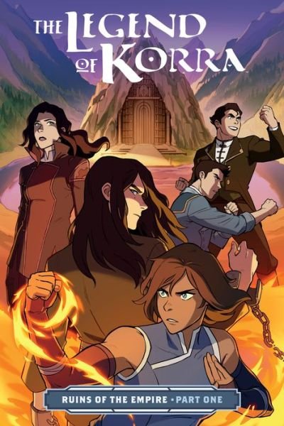 Cover for Michael Dante DiMartino · Legend of Korra, The: Ruins of the Empire Part One (Paperback Bog) (2019)