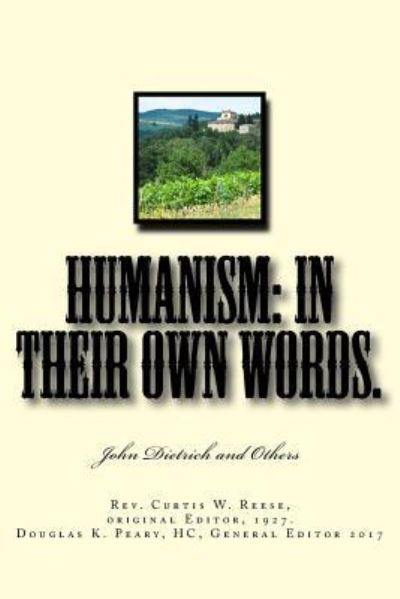 Cover for Reese · Humanism (Paperback Book) (2017)