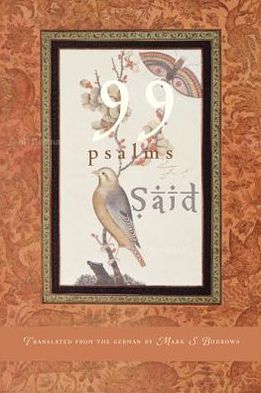 Cover for Said · 99 Psalms (Paperback Book) (2013)