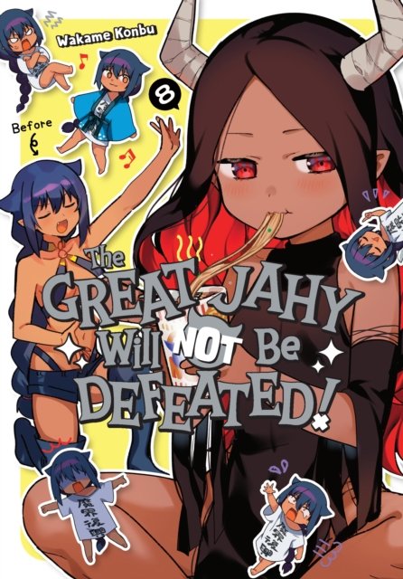 Cover for Wakame Konbu · The Great Jahy Will Not Be Defeated! 8 (Pocketbok) (2024)