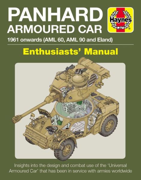 Cover for Simon Dunstan · Panhard Armoured Car Enthusiasts' Manual: 1961 onwards (AML 60, AML 90 and Eland) (Hardcover Book) (2019)