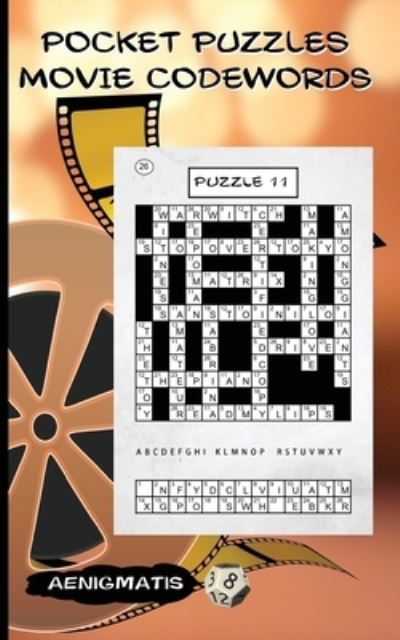 Cover for Aenigmatis · Pocket Puzzles - Movie Codewords (Paperback Book) (2017)