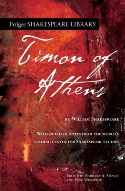 Cover for William Shakespeare · Timon of Athens - Folger Shakespeare Library (Pocketbok) (2020)